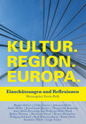 Buchcover Kultur.Region.Europa.