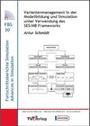 Buchcover Variantenmanagement in der Modellbildung und Simulation unter Verwendung des SES/MB Frameworks