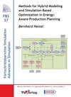 Buchcover Methods for Hybrid Modeling and Simulation-Based Optimization in Energy-Aware Production Planning