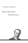 Buchcover Man’s Supreme Inheritance