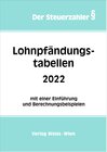 Buchcover Lohnpfändungstabellen 2022