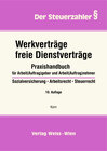 Buchcover Werkverträge, freie Dienstverträge, 10. Aufl., 2022