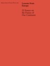 Buchcover Lessons from Europe