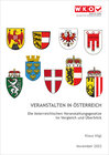 Buchcover Veranstalten in Österreich