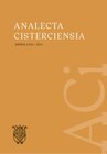 Buchcover Analecta Cisterciensia 71 (2021)