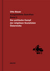 Buchcover Otto Bauer, Der politische Kampf der religiösen Sozialisten Österreichs