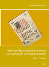 Buchcover Historisch-Etymologisches Lexikon der Salzburger Ortsnamen (HELSON)
