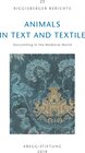 Buchcover Animals in Text and Textile