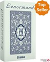 Buchcover Lenormand Orakelkarten - Blaue Eule
