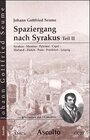 Buchcover Spaziergang nach Syrakus