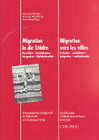 Buchcover Migration in die Städte /Migrations vers les villes