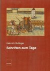 Buchcover Heinrich Bullinger: Schriften zum Tage