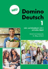 Buchcover Domino Deutsch 1 NEU ꟾ Lehr- und Arbeitsbuch mit Audios digital A.1.1