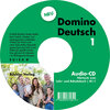 Buchcover Domino Deutsch 1 NEU ꟾ Audio-CD zum Lehr- und Arbeitsbuch A.1.1