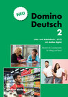 Buchcover Domino Deutsch 2 NEU ꟾ Lehr- und Arbeitsbuch mit Audios digital A1.2