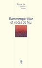 Buchcover flammenpartitur et notes de feu