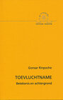 Buchcover Toevluchtname