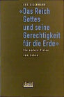 Buchcover Das Reich Gottes und seine Gerechtigkeit für die Erde