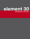 Buchcover Element 30