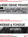 Buchcover Liebe deine Feinde (55) / Kebab & Fondue (56)