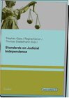 Buchcover Standards on judicial independence