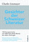 Buchcover Gesichter der Schweizer Literatur