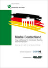 Buchcover Marke Deutschland: Image und Mehrwert im internationalen Marketing