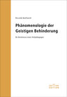 Buchcover Phänomenologie der Geistigen Behinderung