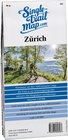 Buchcover Singletrail Map 105 Zürich