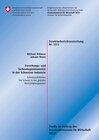 Buchcover Forschungs- und Technologieintensität in der Schweizer Industrie / Schwerpunktthema: Die Schweiz in den globalen Wertsch