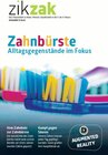 Buchcover zikzak - Zahnbürste - Alltagsgegenstände im Fokus