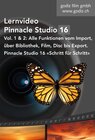 Buchcover Pinnacle Studio 16 Lernvideo Vol. 1 und 2 Alle Funktionen Schritt für Schritt