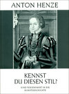 Buchcover Henze: Kennst Du diesen Stil? Eine Ferienfahrt in die Kunstgeschichte.