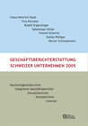 Buchcover Geschäftsberichterstattung Schweizer Unternehmen 2005