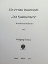 Buchcover Ein zweiter Rembrandt: "Die Staalmeesters"