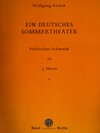 Buchcover Ein deutsches Sommertheater