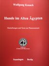 Buchcover Hunde im Alten Aegypten