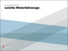 Buchcover Leichte Motorfahrzeuge