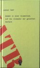 Buchcover messer in einer blumenvase, auf die rückkehr der geliebten wartend