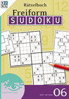 Buchcover Freiform-Sudoku Rätselbuch 06