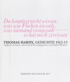Buchcover THOMAS HARDY, GEDICHTE 1912-13