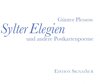 Buchcover SYLTER ELEGIEN
