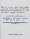 Buchcover THE RIME OF THE ANCIENT MARINER -- DER ALTE SEEMANN, neu