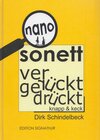 Buchcover nano-sonett