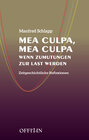 Buchcover Mea Culpa, Mea Culpa