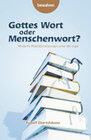 Buchcover Gottes Wort oder Menschenwort?