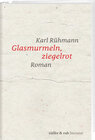 Buchcover Glasmurmeln, ziegelrot