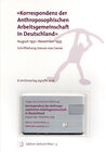 Buchcover Zeitschrift «Korrespondenz der Anthroposophischen Arbeitsgemeinschaft in Deutschland»