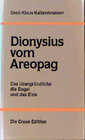 Buchcover Dionysius vom Areopag