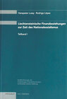 Buchcover Liechtensteinische Finanzbeziehungen zur Zeit des Nationalsozialismus